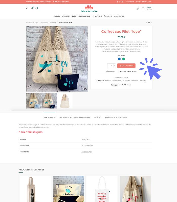creation site e-commerce brest quimper bretagne