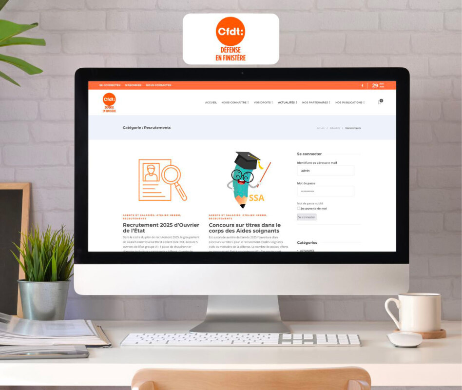 agence web brest cfdt défense